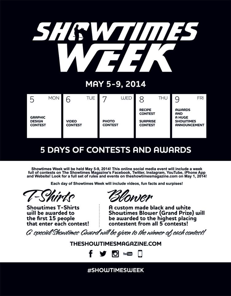 Showtimes Week is coming in May! Lautner Farms