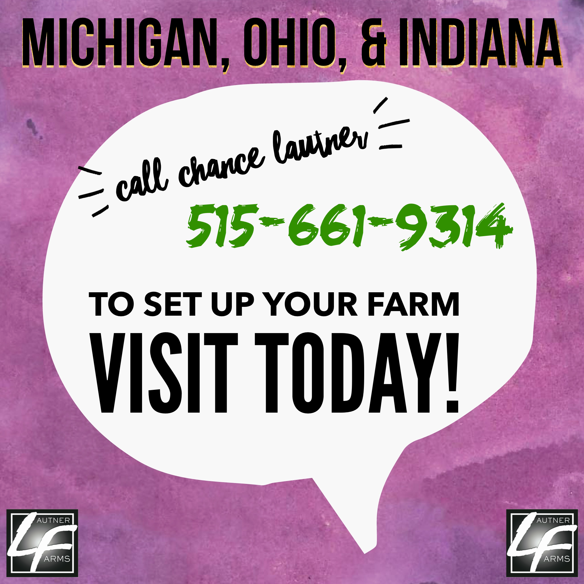 Chance Lautner Is On The Road Making Farm Visits In Indiana